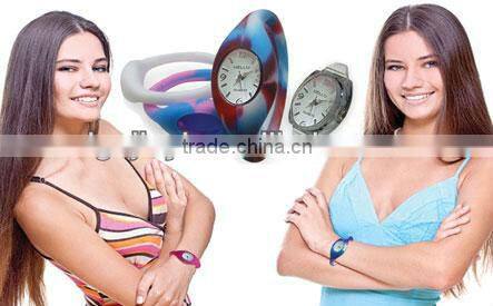solar watch silicon for promotional gifts