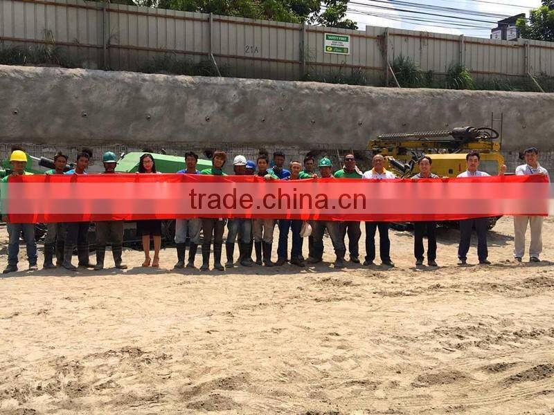 HF130Y Crawler Hydraulic Drilling Rig