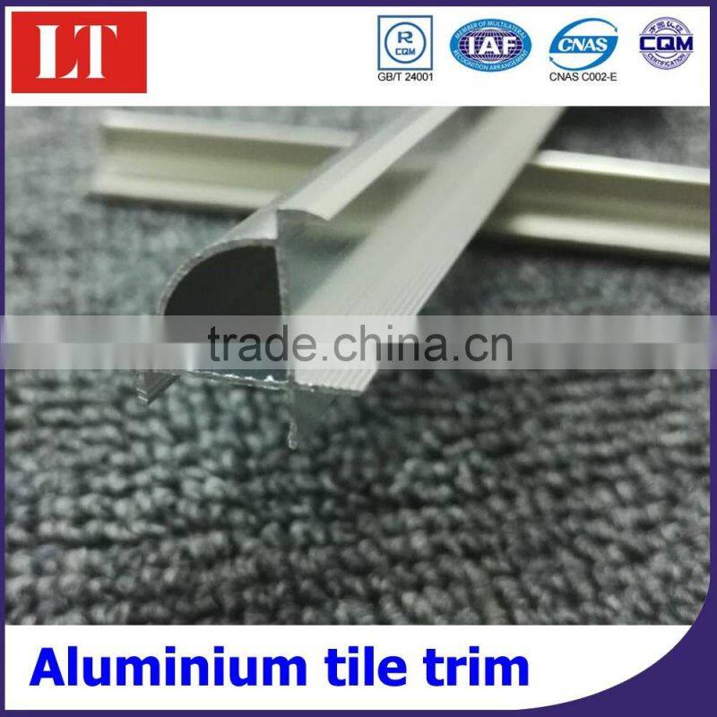 OEM ODM profile angel shap corner aluminium tile trim