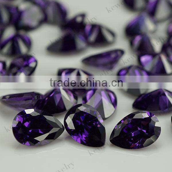 Price Of a Garnet Stone Pear Shape 5*7mm Small Size Zirconia stone Price With Medium Quality