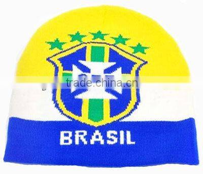 hot sell soft winter football cap for England