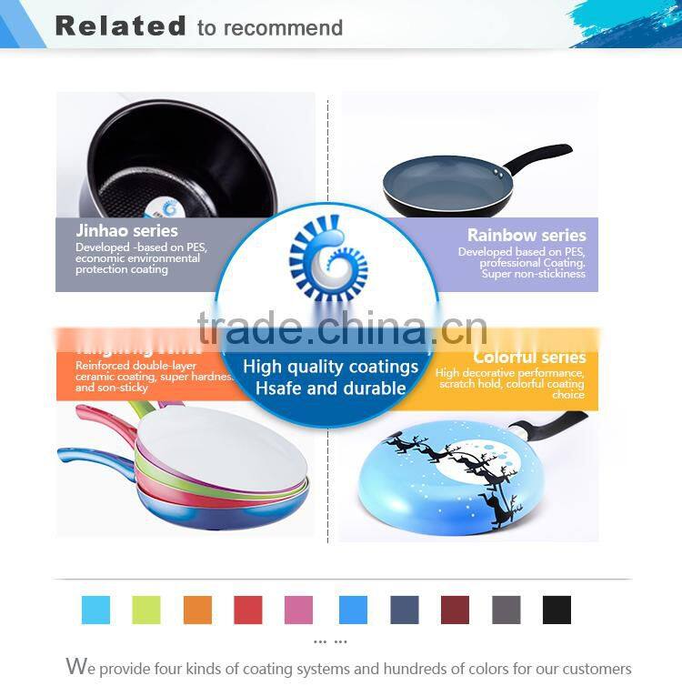 High quality cookware spray double layer non stick coating