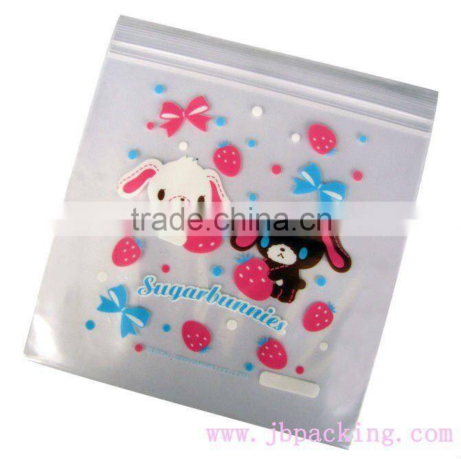 printied gift ldpe ziplock bag