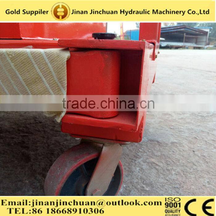 hydraulic electric mobile aluminium work platform lift for aerial work