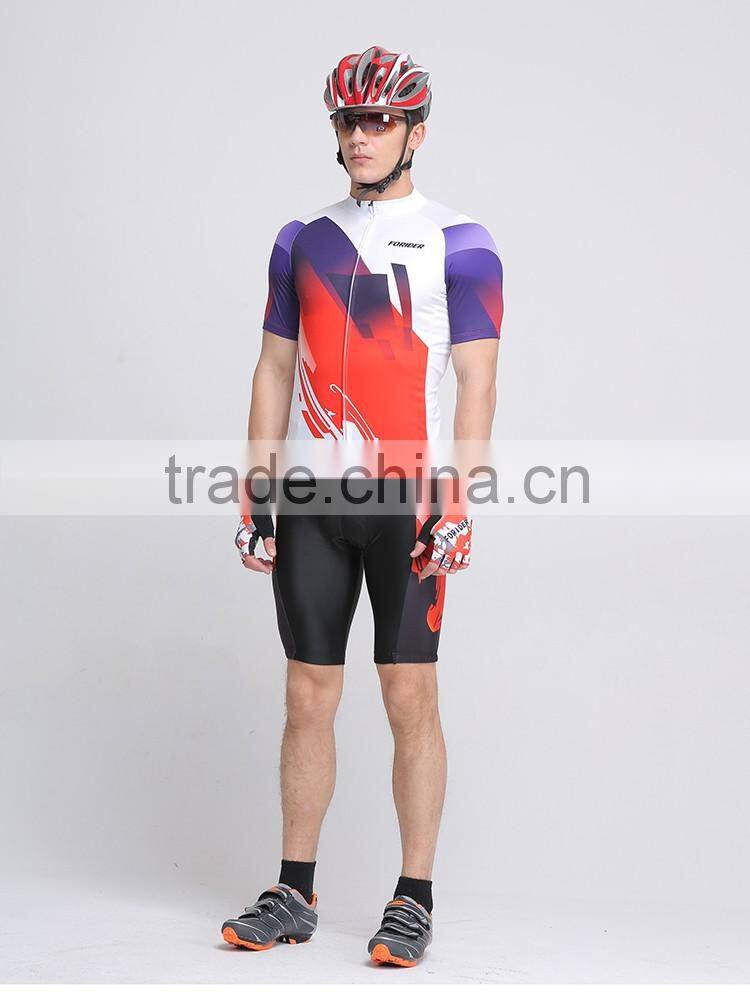 Wholesale custom made sublimation printed tights cycling wear