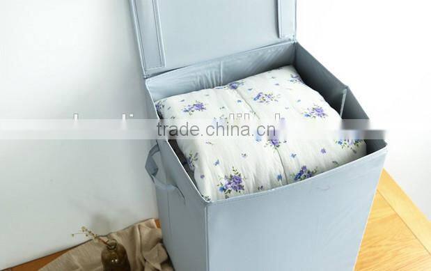 Oxford Storage Box With Lid Closet Organizer Fabric Storage Bin