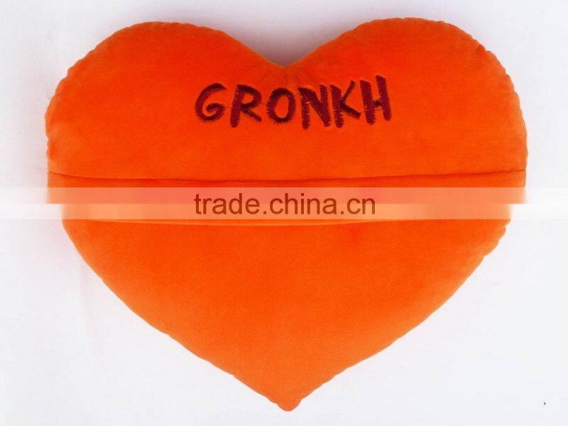 Wholesale Pillow Heart Shaped Plush Emoji Pillow