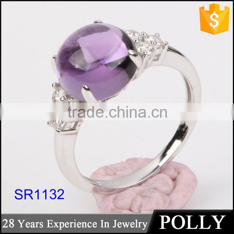 China Factory suply solid 18k solid gold jewelry rings wholesale price