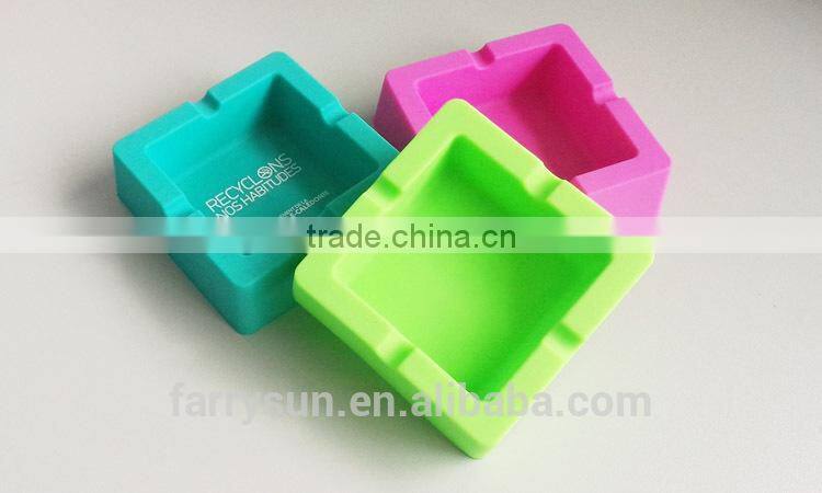 2015 Silicone square cheap ashtray, cool ashtrays, buy bulk ashtrays