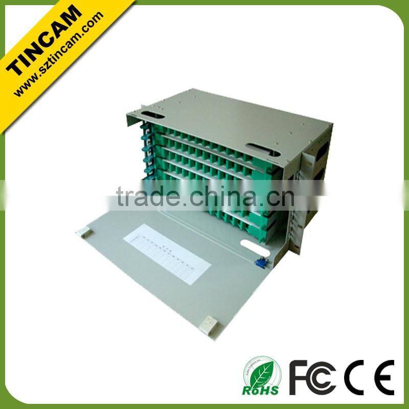 12 core SC/FC/ST/LC rack mount Splicing fiber Optic patch panel/Termination Box/ODF