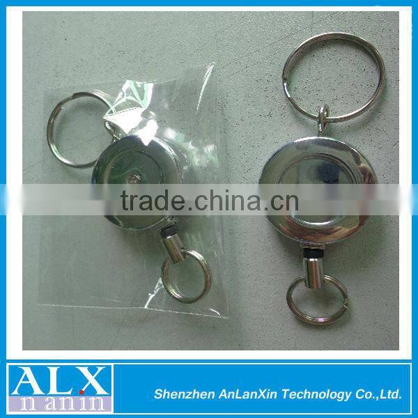 High quality purple retractable heavy duty badge reel