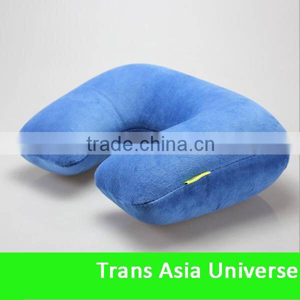 Hot Selling Promotional inflation travel and neck pillow