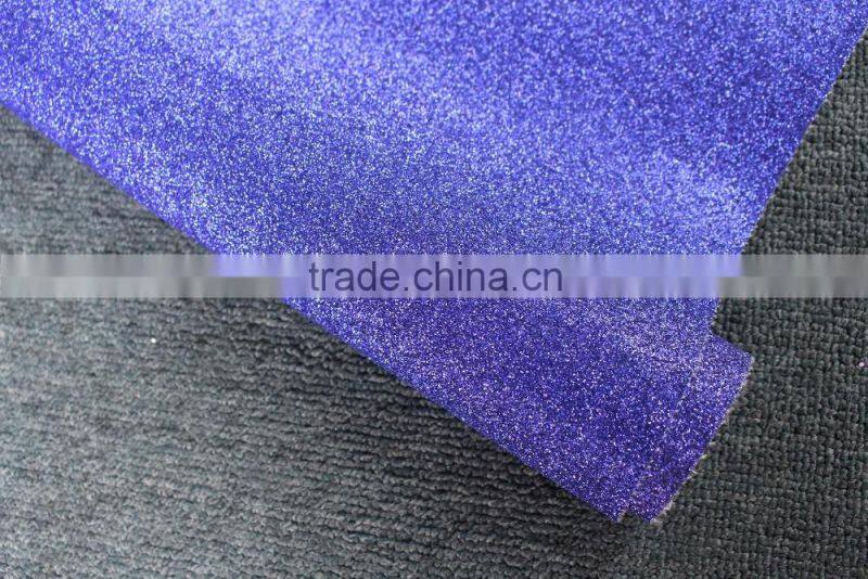 Creative Design fine glitter fabric leather sheet