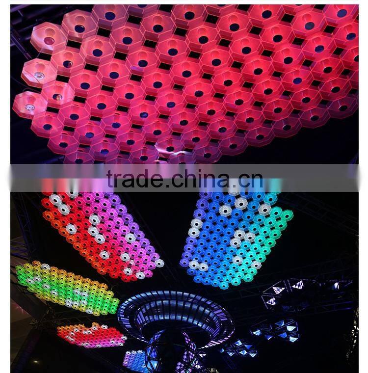 2016 hot modern led crystal chandelier led 3d crystal light