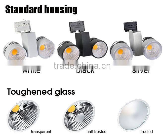 Triac dimming 2*30W commercial led track light