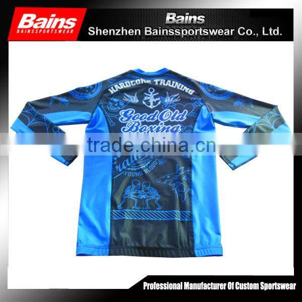 Top selling products custom sublimated rash guard women