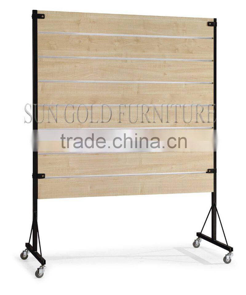 newest shopping mall furniture wooden display rack (SZ-WDR007)