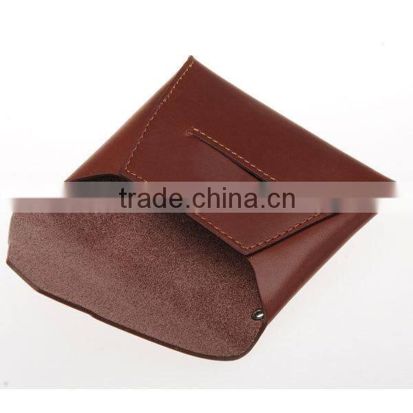 Top Grade leather id card holder business card holder leather card holder for wholesale