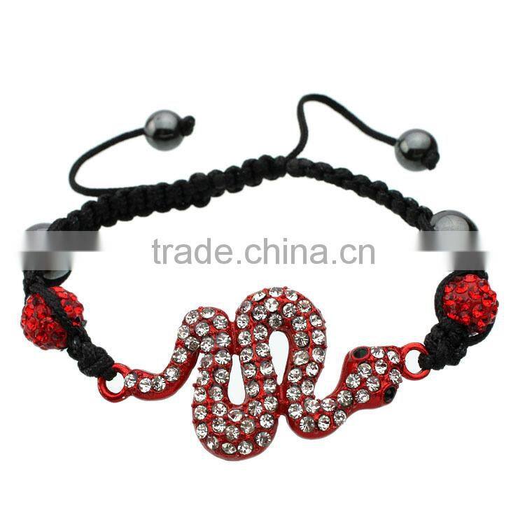 Fashion Beautiful Silver Butterfly Shaped CZ Diamond Bracelet