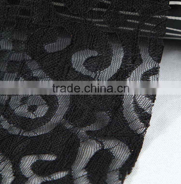 factory in stock indian lace embroidery eyelash lace fabric for dress