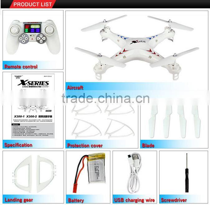 2.4G 6Axis RC Quadcopter with Camera 4D Version uav