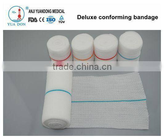 YD30265 deluxe conforming bandage with ISO, CE,FDA