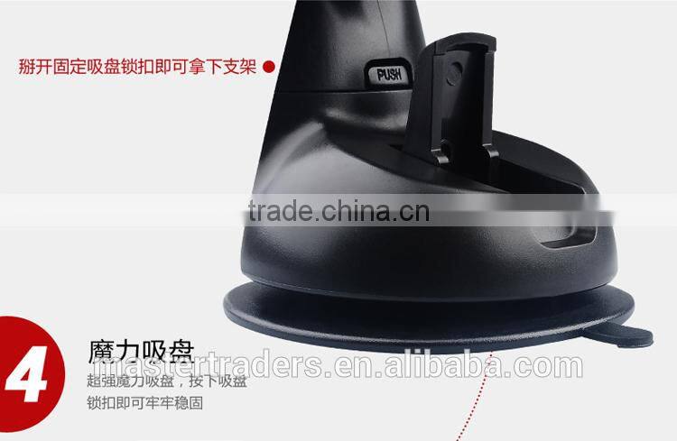 Baseus Super Series ABS Plastic 360 Degrees Rotating Car Mount For 3.5-5.5 Inch Smartphone MT-2905