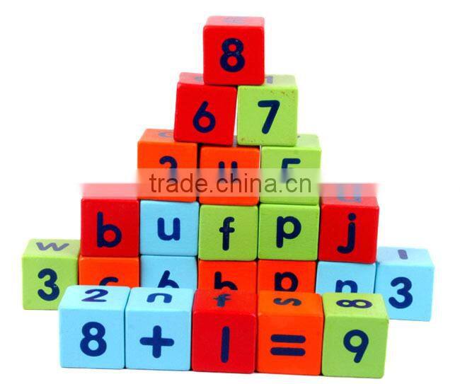Direct Manufacturer Letter Printing Blocks Learning Wooden Blocks Wooden Letter Blocks