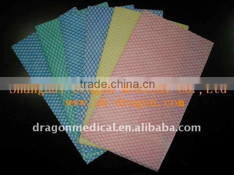 spunlace roll, dipping non-woven