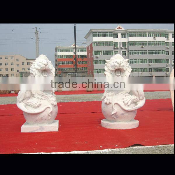 Garden decoration stone lion