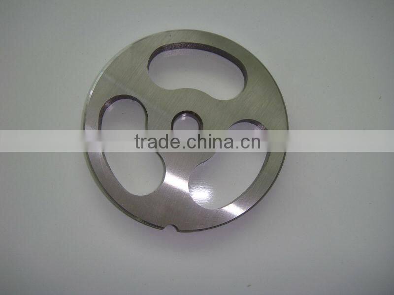 carne plato amoladora,Meat chopper plate with three holes/meat grinder plate
