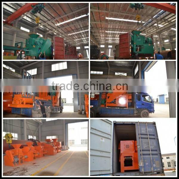 Henan manufacturer roller press iron powder briquette machine