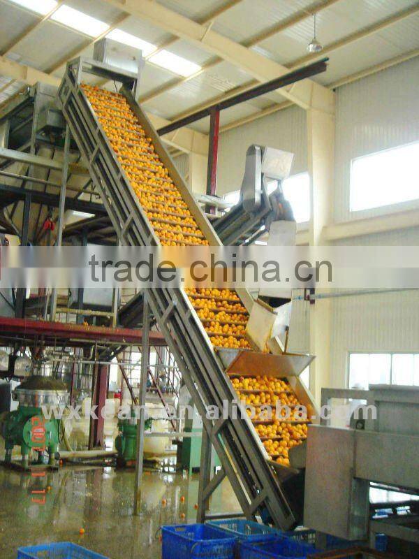 Turnkey project professional industrial orange juice production machinery