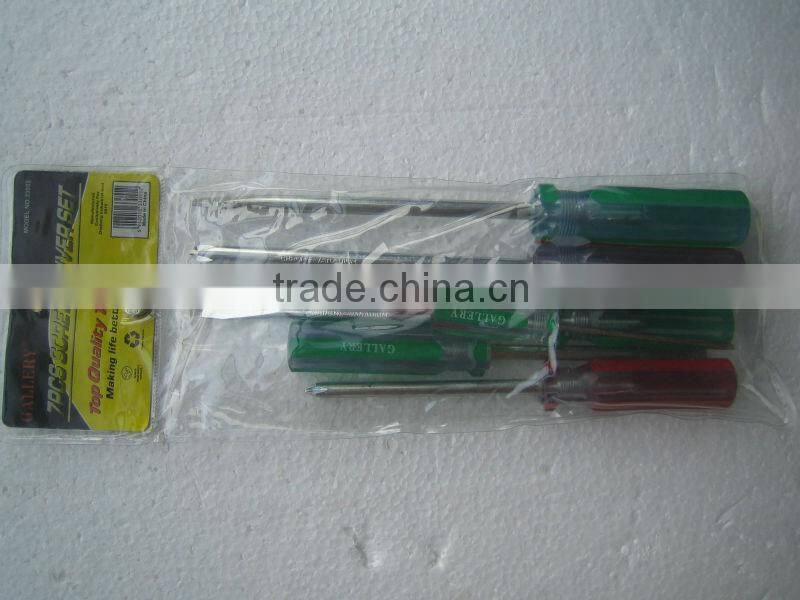 good quality activator transparent PP handle bit holder screwdriver