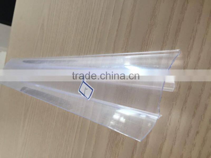 Supermarket shelf price data strip or PVC Flat data strip