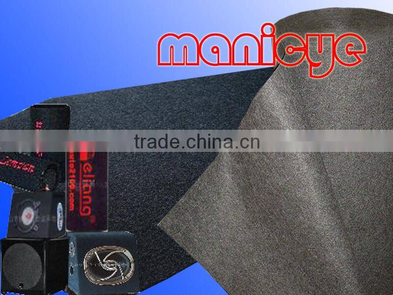 100% Polyester Material and Nonwoven Technics speaker carpet