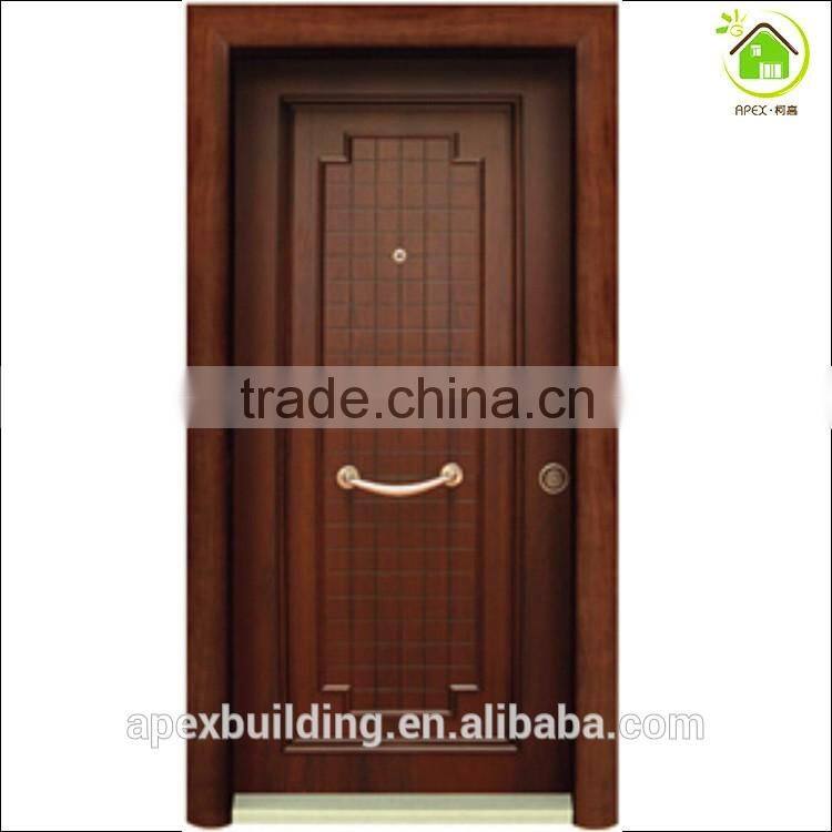 Turkish style commercial Steel wood door/ armored door security door images