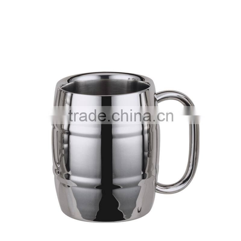 New design Popular Tankard Mug Stainless Steel Beer mug with Handle