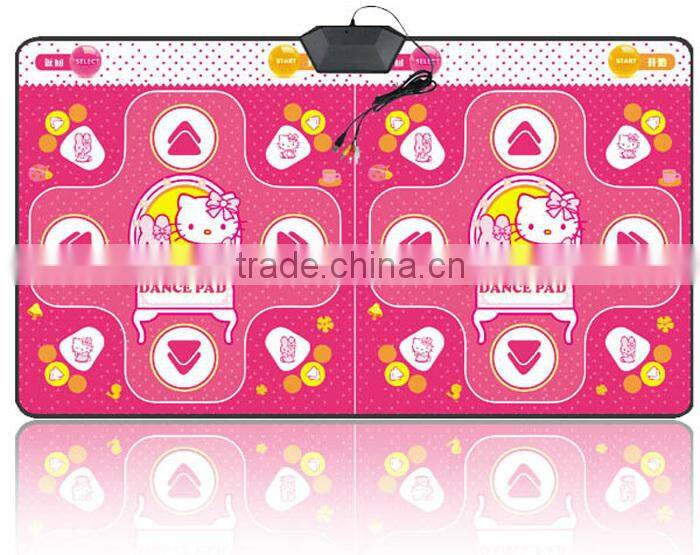 8bit 16bit 32bit TV PC USB Game Dance Pad for TV PC Yoga Sport Twin Dance Mats