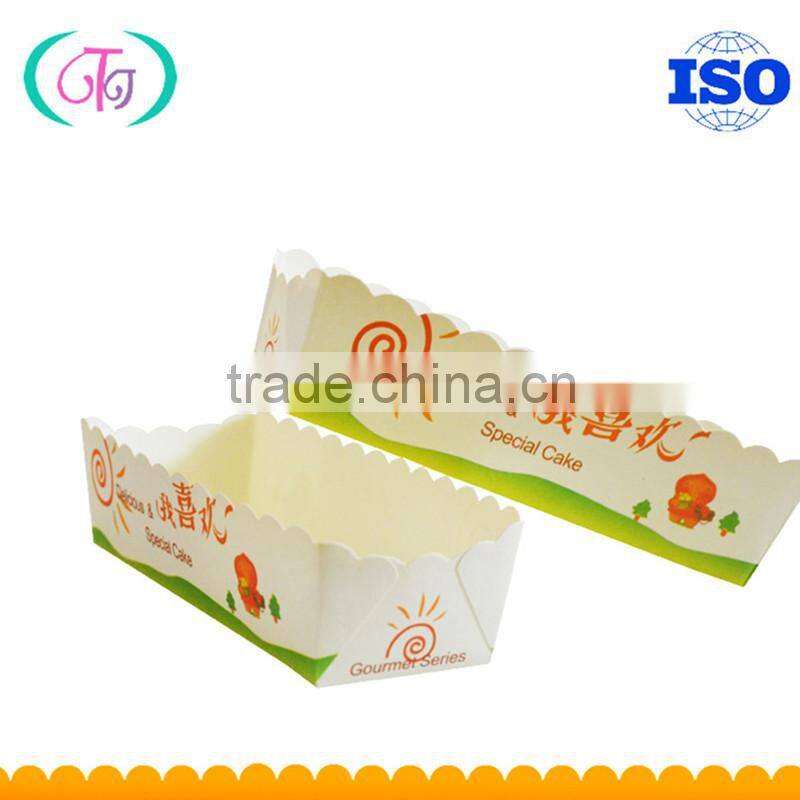 Rectangular Coated Paper Baking Cupcake Cup for cakes