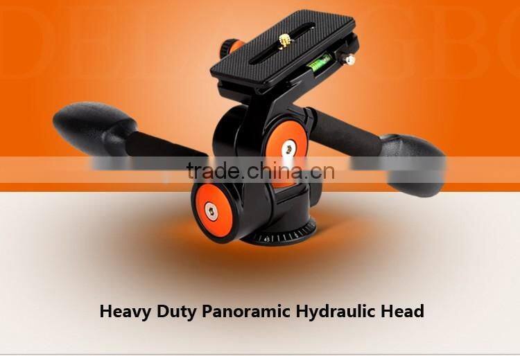 Camera Tripod Head Aluminum Hydraulic Pan Head Photography