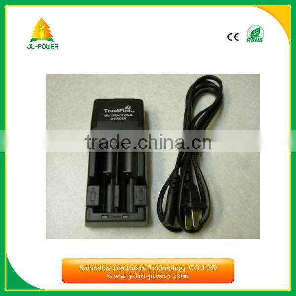 Trustfire portable li-ion battery charger from original manufacture ultrafire18650