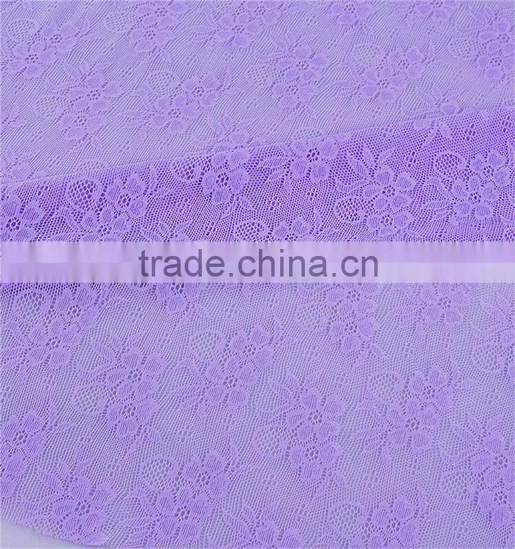 2016 China supply jacquard chenille upholstery lace elastic fabric for small wholesale