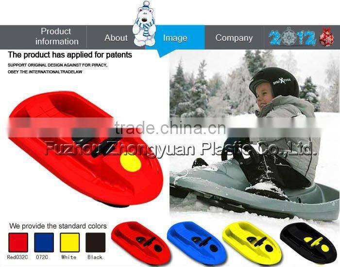 plastic kids winter snow car