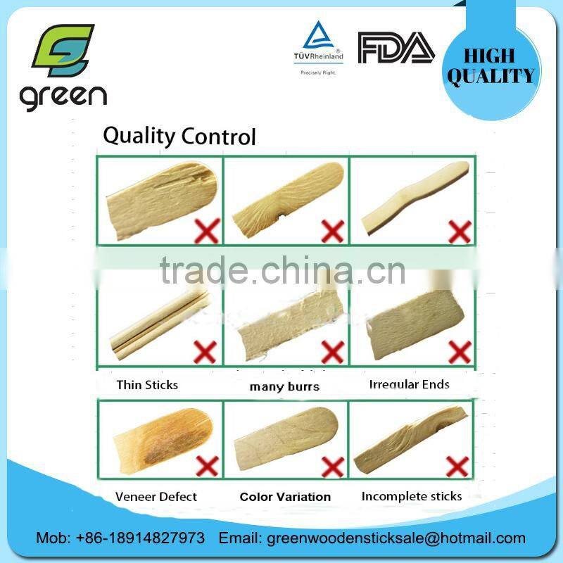 Wholesale Disposable Tongue Depressor Birch Wooden