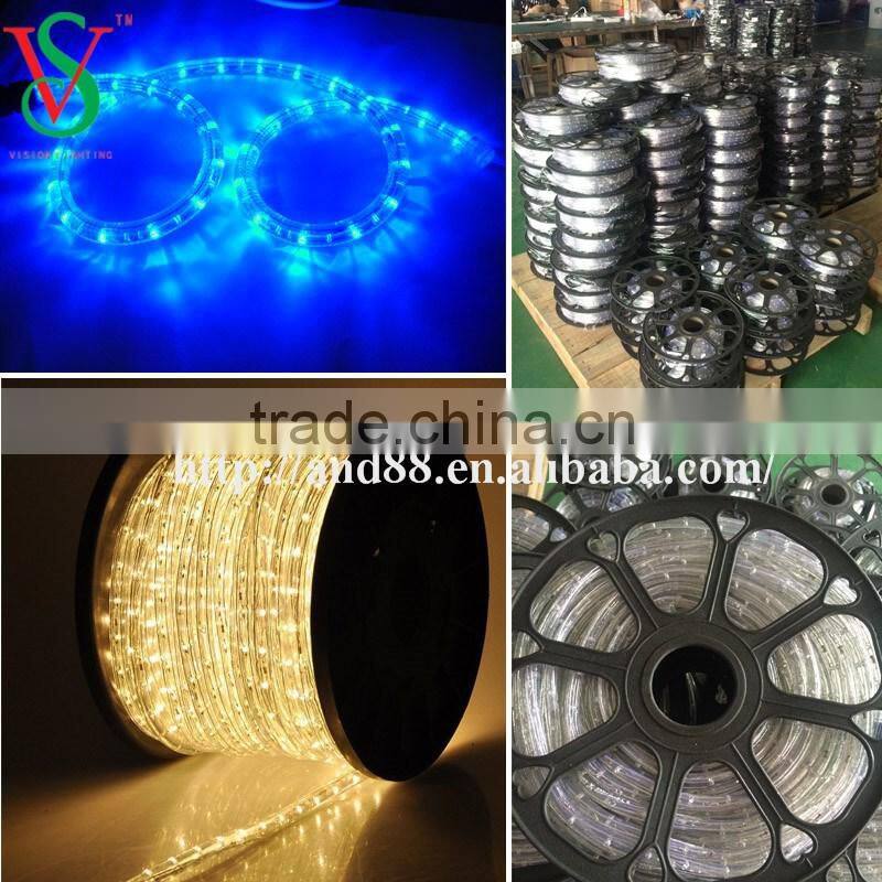 Outdoor 10mm 2wire Color led Rope Lights