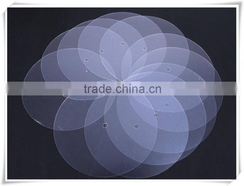 lightweight plastic transparent board with irregular shapes
