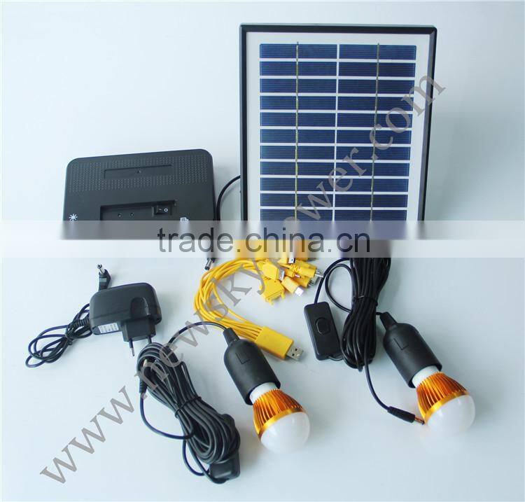 new design High Quality portable mini solar light kits solar lighting kit solar lighting system for home