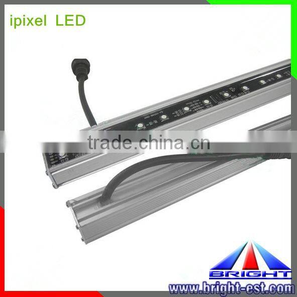 IP66 changes in effect with rich LED for decorating the building, 16 pixel IC Led Hurdle light, programmable light dmx led tube