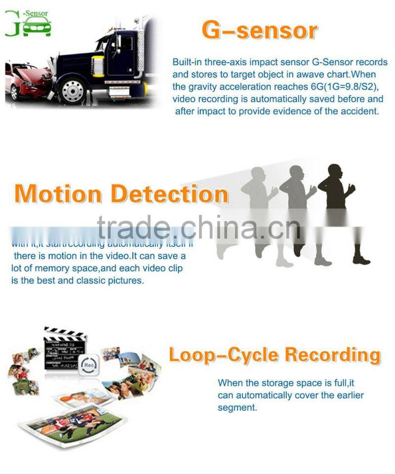 Top selling 1080P car front view camera G30 car dvr